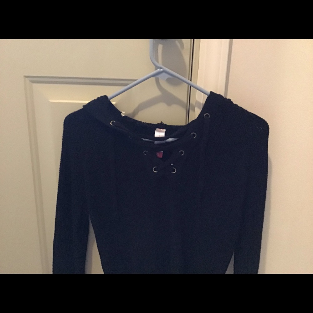 Black sweater